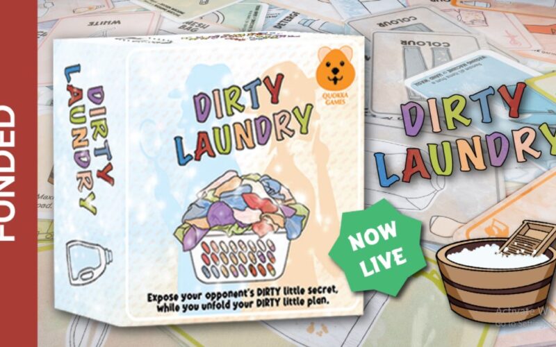 รีวิวบอร์ดเกม Dirty Laundry: Sabotage Shedding Game 2022